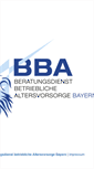 Mobile Screenshot of beratungsdienst-bav.de